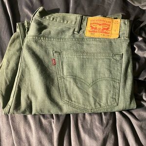 Levi’s 501 Green Jeans